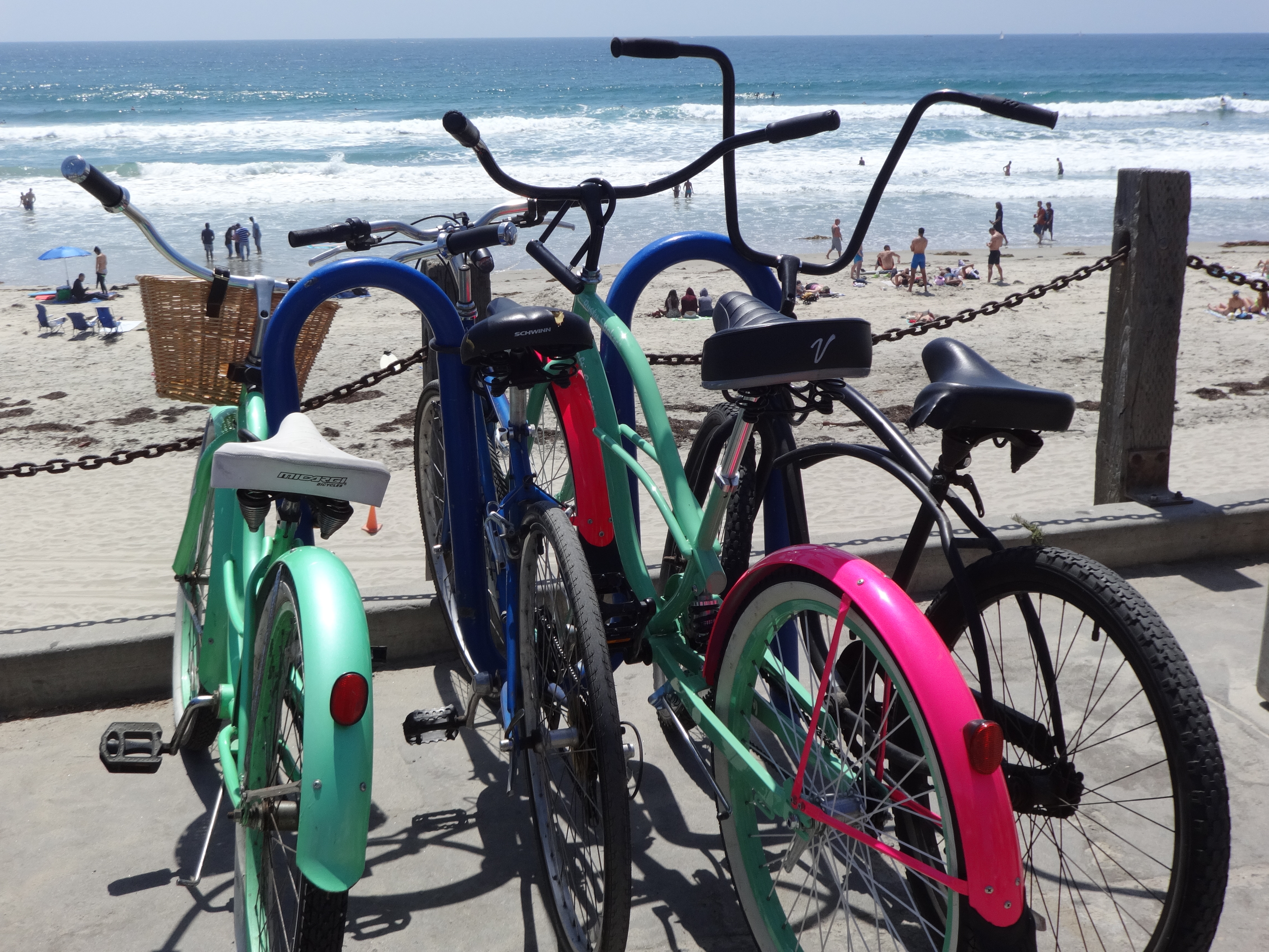 We spent our first day riding bikes around San Diego