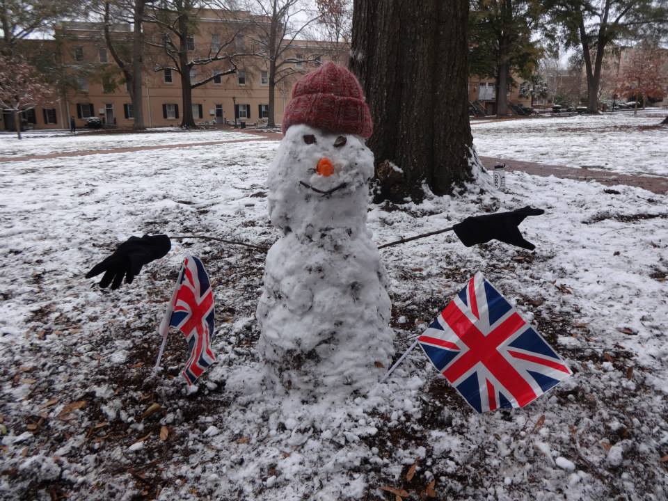 british snowman